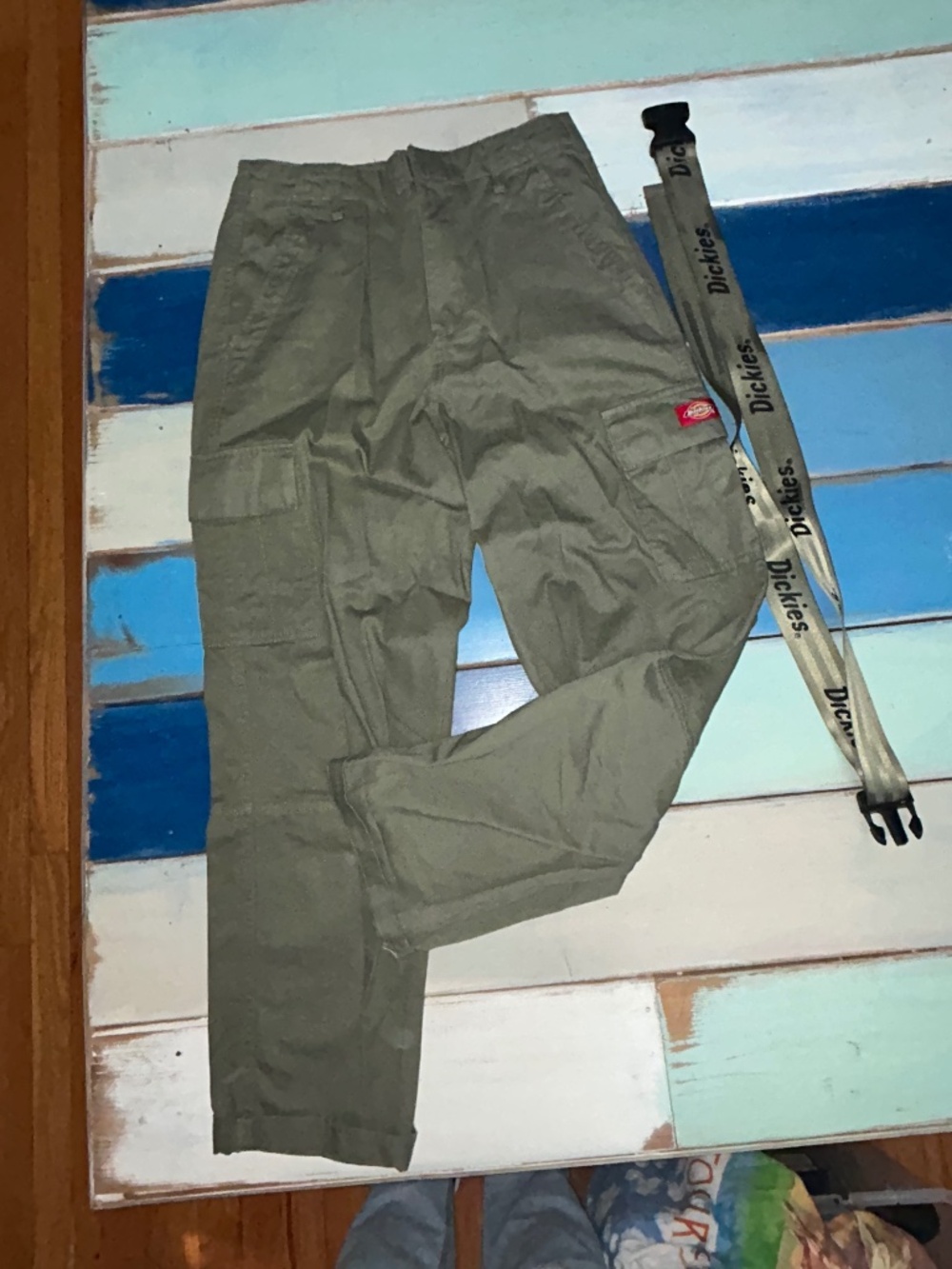 Dickies Women's Cargo/Utility Pants w/Belt